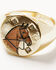 Image #2 - Shyanne Women's Western Muse Horse Icon Ring Set - 3 Piece, Gold, hi-res