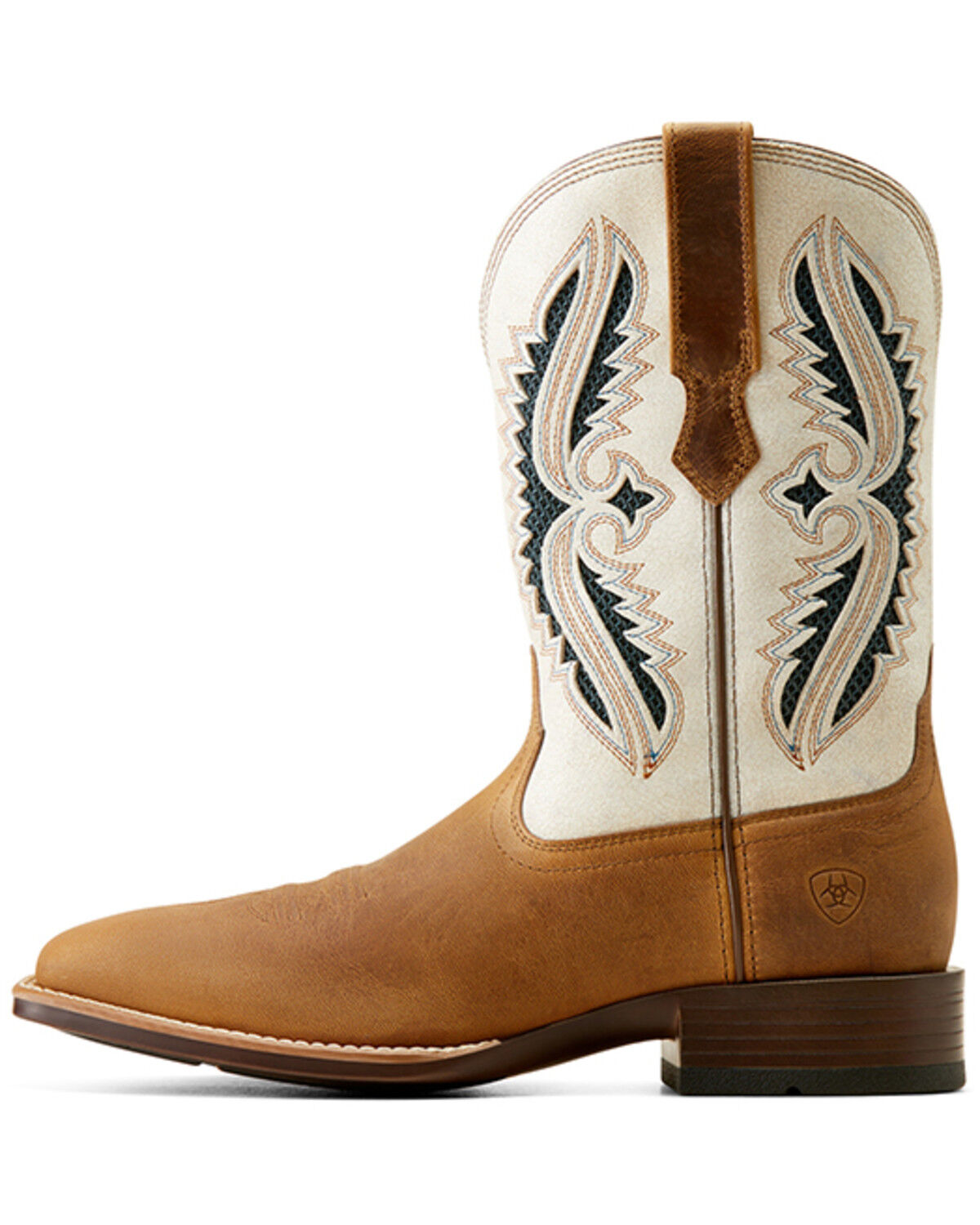 Image #2 - Ariat Men's Rowder VentTek 360° Western Boots - Broad Square Toe, Brown, hi-res