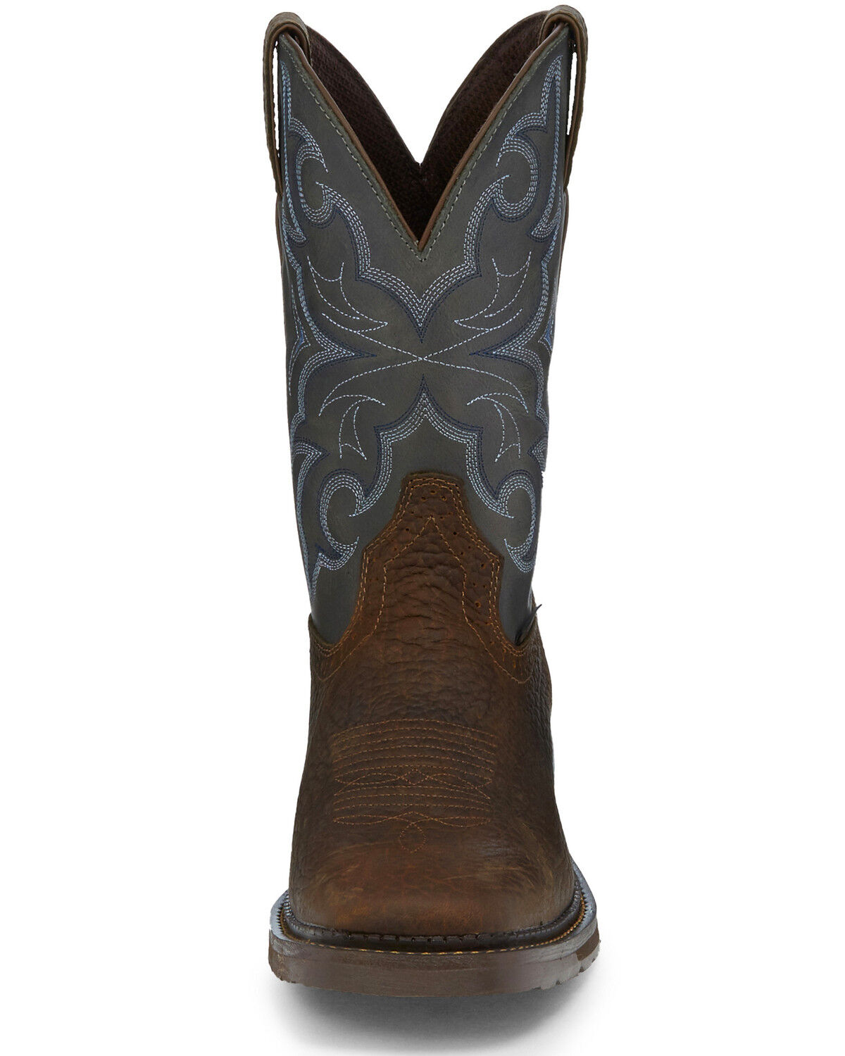 justin square toe waterproof boots