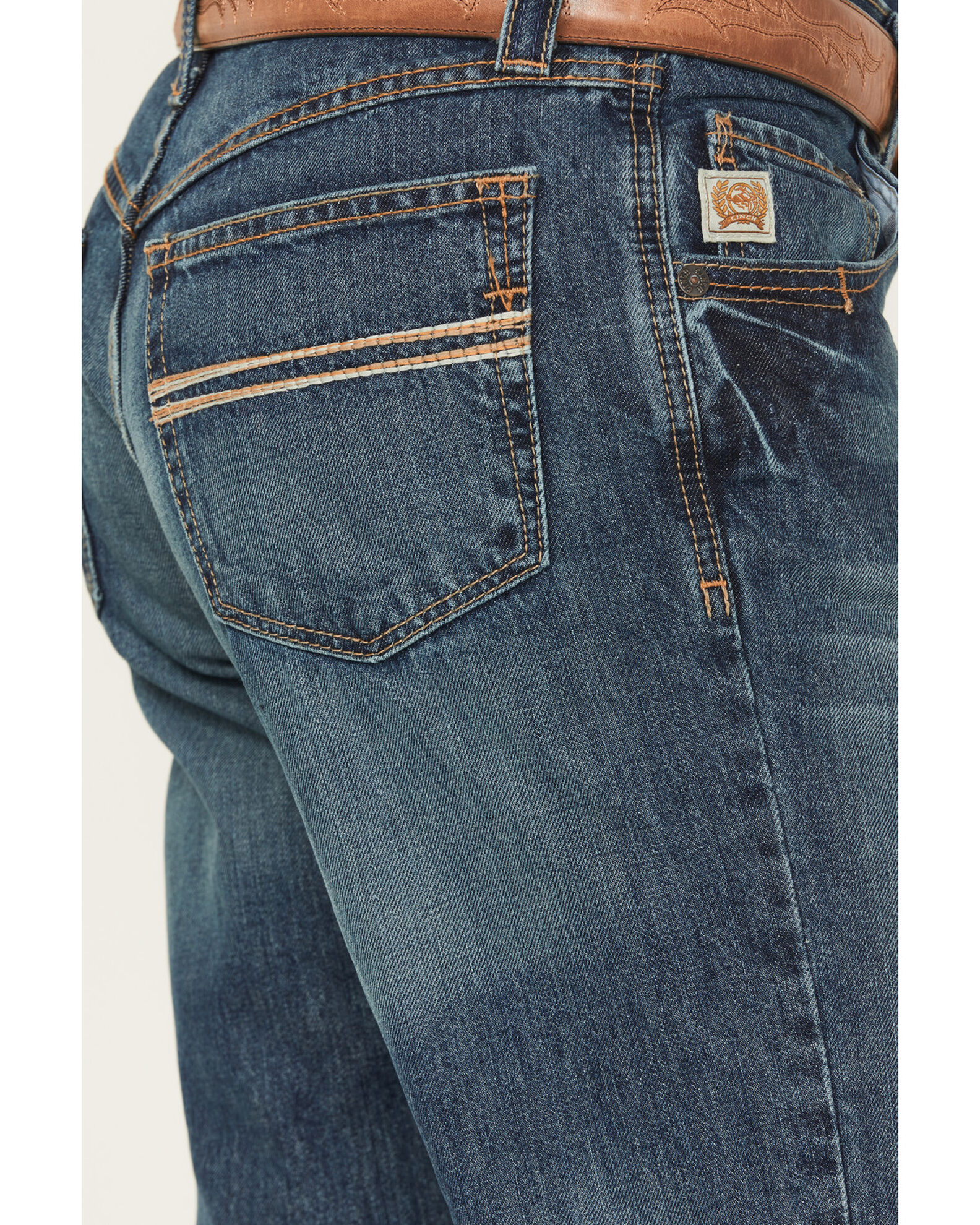 Image #4 - Cinch Jeans - Carter Relaxed Fit, Blue, hi-res