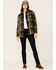 Image #4 - Carhartt Women's Plaid Button Down Flannel Shacket, , hi-res