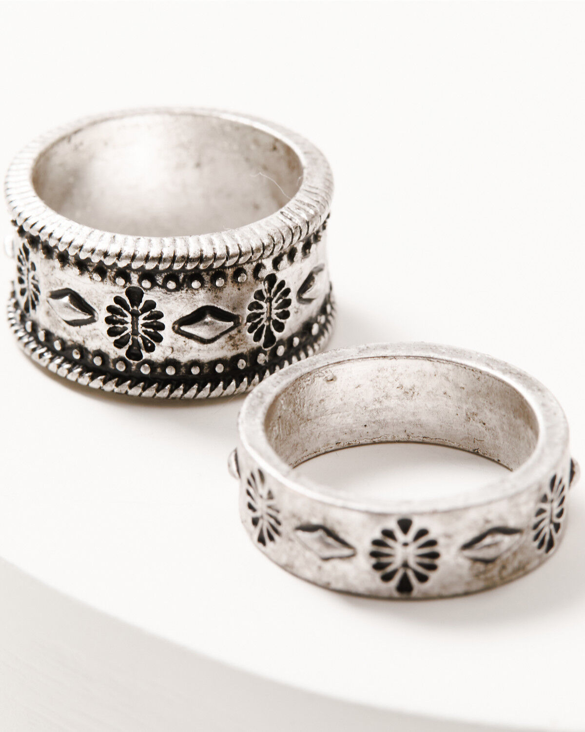 Image #3 - Idyllwind Women's Myrtle Thunderbird Ring Set - 3 Piece, Turquoise, hi-res