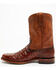 Image #3 - Cody James Black 1978® Men's Carmen Exotic Full-Quill Ostrich Roper Boots - Round Toe, Cognac, hi-res
