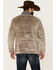 Image #4 - Hooey Men's Stripe Pocket 1/4 Zip Fleece Pullover, Brown, hi-res