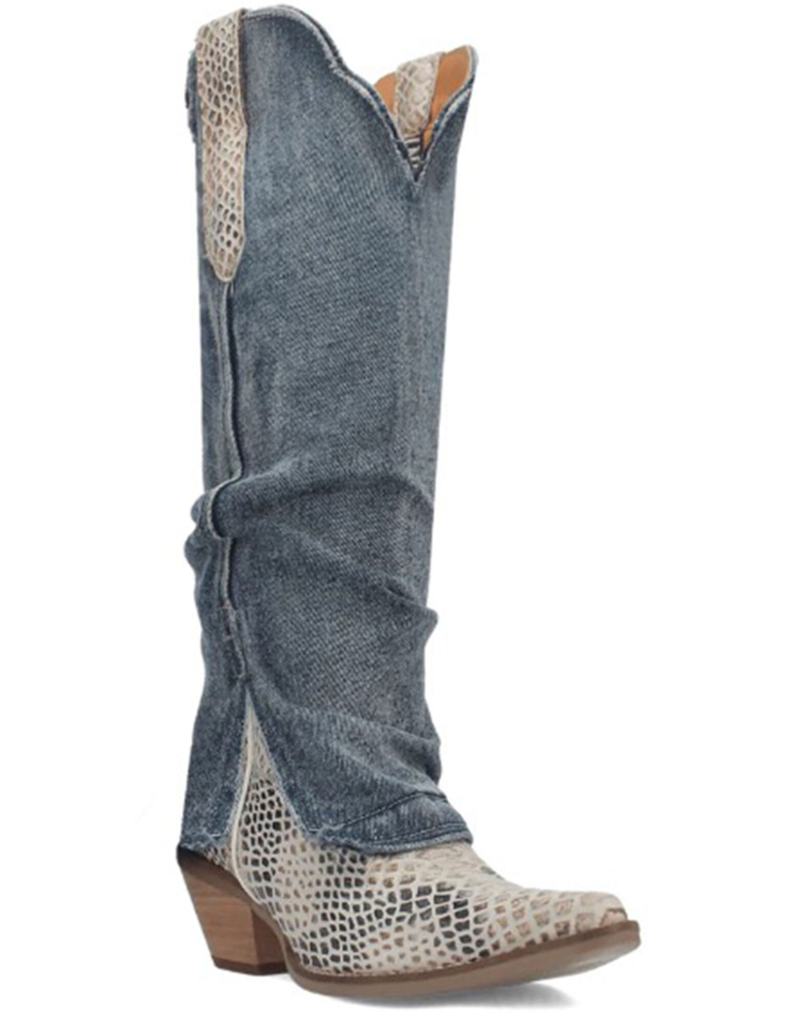 Dingo Women s Shabby Leather Western Boots Snip Toe Sheplers
