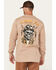 Image #4 - Hawx Men's FR Turbo Charge Long Sleeve Graphic Work T-Shirt, Tan, hi-res