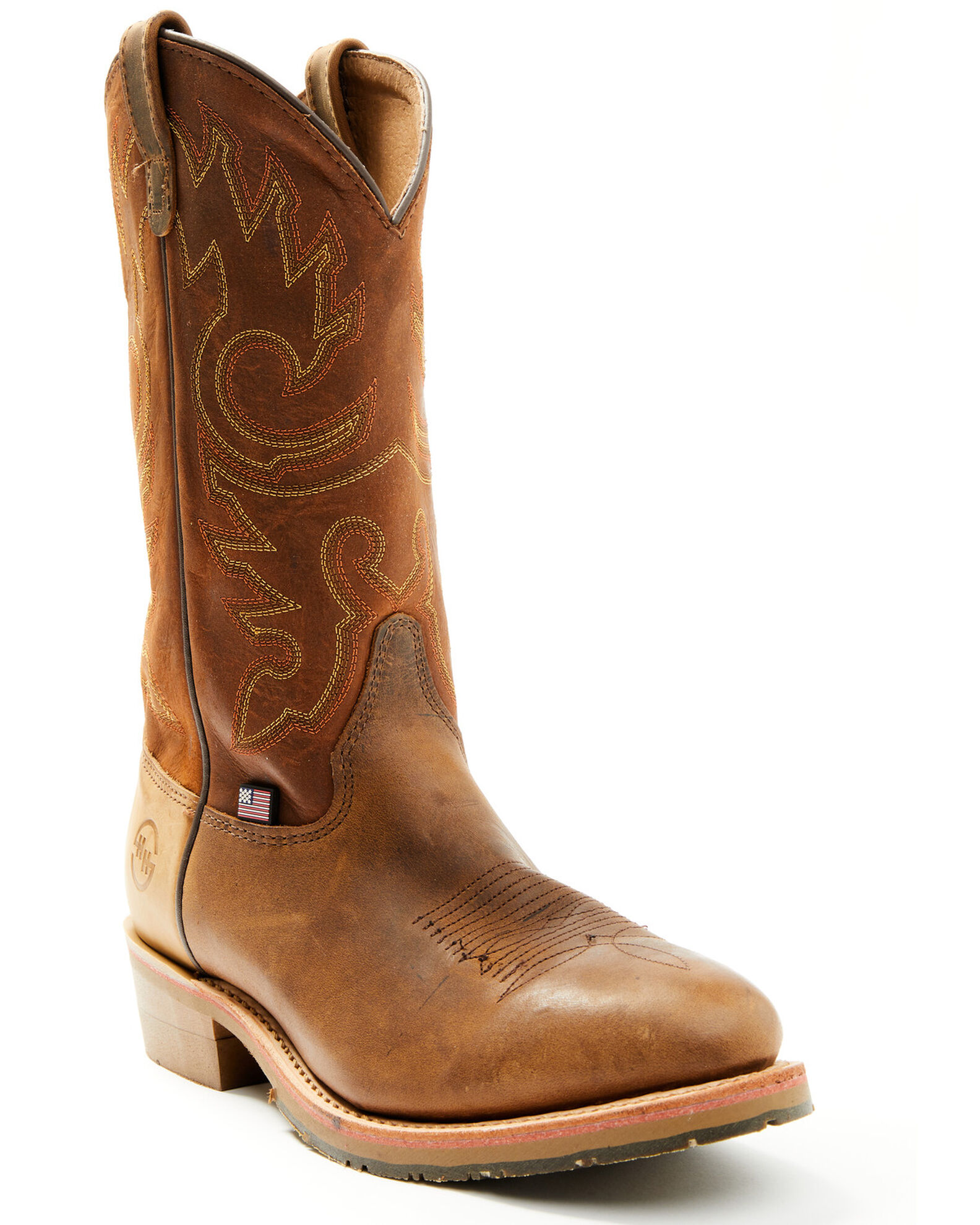 Double h boots round toe store