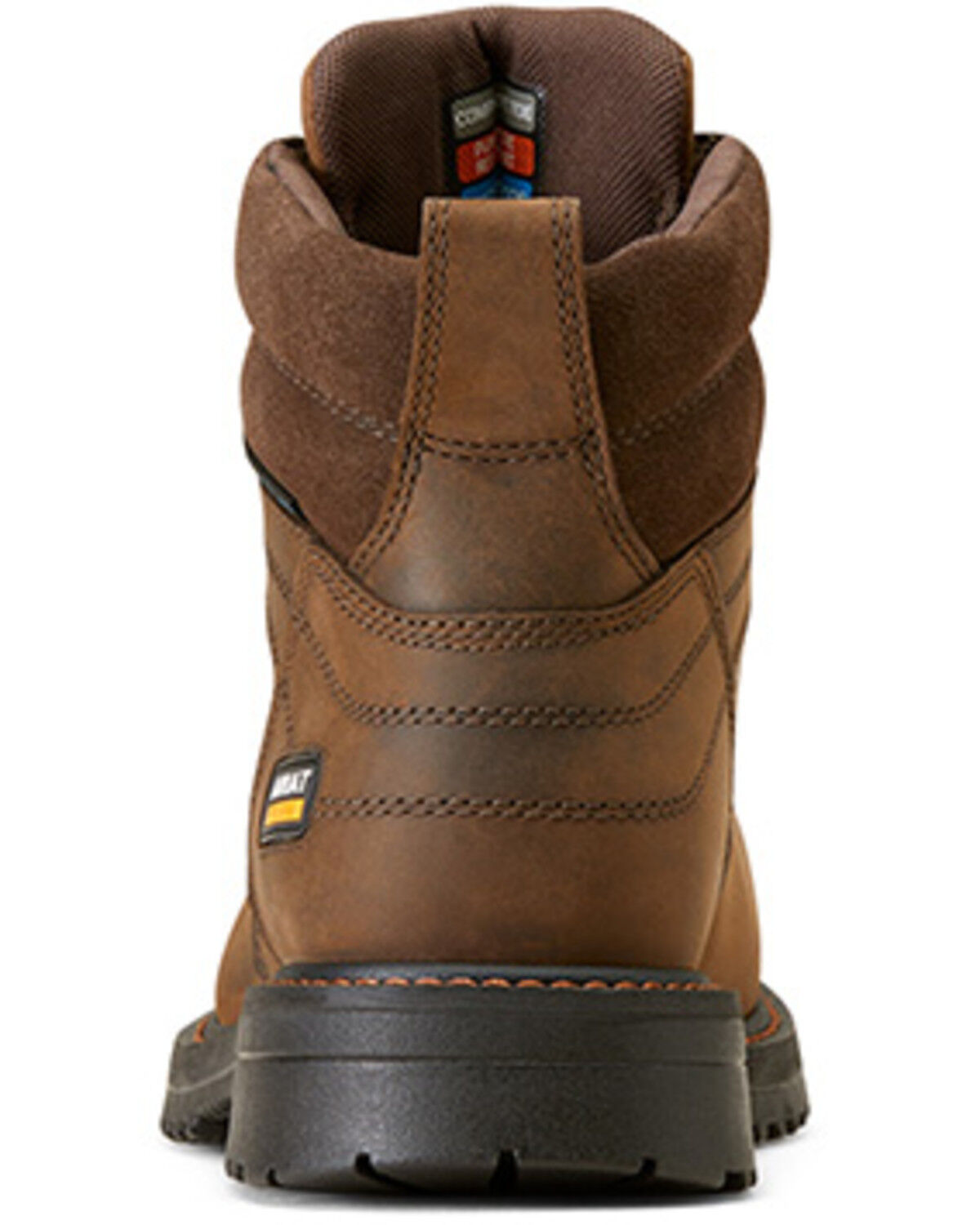 Image #3 - Ariat Men's 6" RigTEK CSA Waterproof Work Boots - Composite Toe, Brown, hi-res