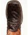 Cody James Men's Sienna Genuine Ostrich Exotic Western Boots - Broad Square Toe , Brown, hi-res