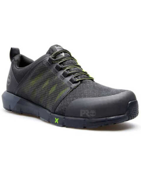 Timberland Men's Radius Work Shoes - Composite Toe, Black, hi-res