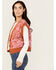 Image #2 - Free People Women's Tapestry Sweater Vest , Rust Copper, hi-res