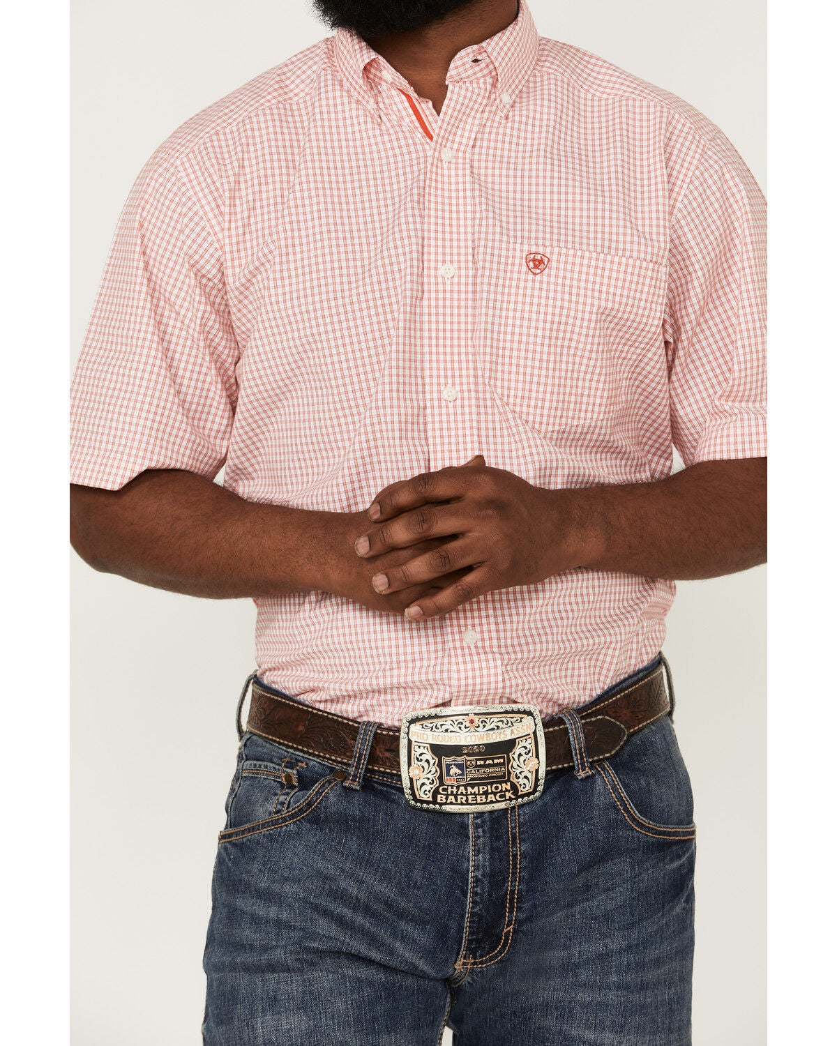 Ariat Men's Keith Check Plaid Short 