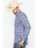 Image #4 - Wrangler Retro Men's Paisley Plaid Snap Long Sleeve Western Shirt, , hi-res