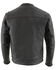 Image #5 - Milwaukee Leather Men's Vented Scooter Zip-Front CoolTec Leather Jacket, Black, hi-res
