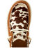 Image #4 - Ariat Women's Hilo Suede and Hairon Casual Shoes - Moc Toe , Brown, hi-res