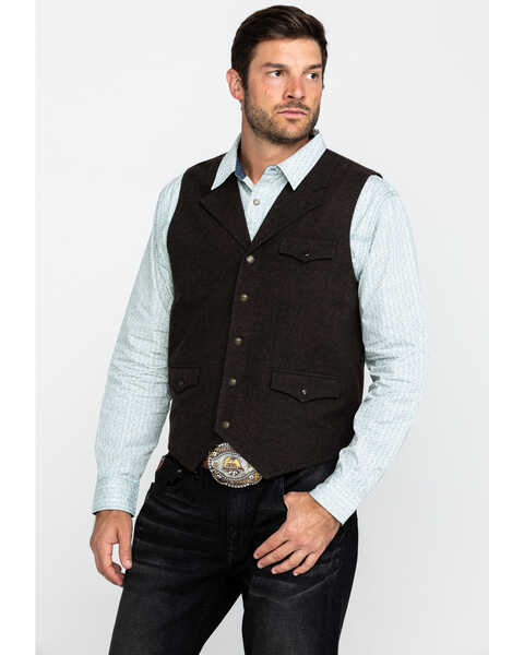 Image #1 - Moonshine Spirit Men's Riverbend Wool Heathered Vest , , hi-res