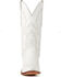Image #4 - Old West Women's Western Boots - Snip Toe, White, hi-res