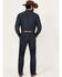 Image #3 - RANK 45® Men's Calico Dark Wash Slim Straight Stretch Denim Jeans, Dark Wash, hi-res
