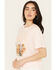 Image #2 - Cleo + Wolf Women's Save Water Boxy Graphic Tee, Mauve, hi-res