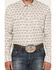 Image #3 - RANK 45&reg; Men's Romans Medallion Print Long Sleeve Snap Performance Western Shirt, White, hi-res
