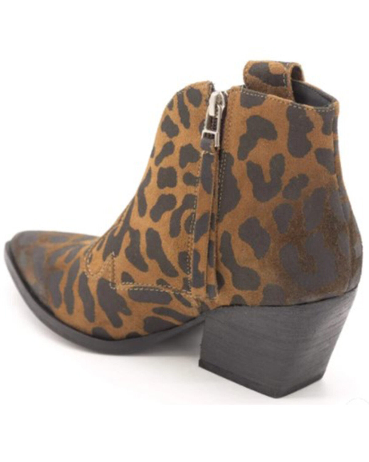 Image #4 - Golo Shoes Women's Rodeo Leopard Fashion Booties - Round Toe, Leopard, hi-res