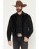 Image #1 - Moonshine Spirit Men's Single Breasted Velvet Vest, Black, hi-res
