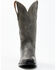 El Dorado Men's 13" Distressed Western Boots - Square Toe, Grey, hi-res