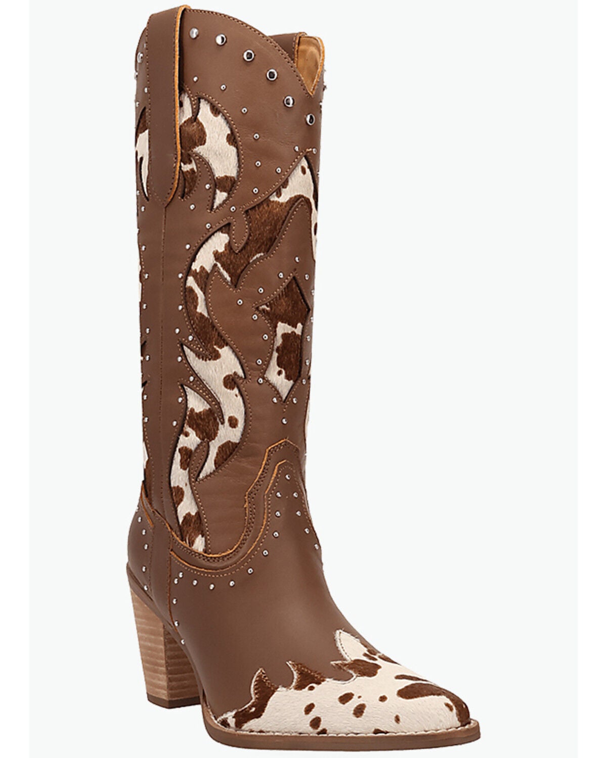 Dingo Women's Untamed Western Boots - Round Toe, Brown, hi-res