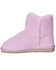 Image #2 - Cloud Nine Girls' Sheepskin Pom Pom Boots - Round Toe, Pink, hi-res