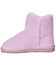 Image #2 - Cloud Nine Girls' Sheepskin Pom Pom Boots - Round Toe , Pink, hi-res