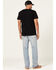 Image #2 - Levi's Men's 501® Higher Mountain Light Wash Original Fit Straight Jeans, Light Wash, hi-res