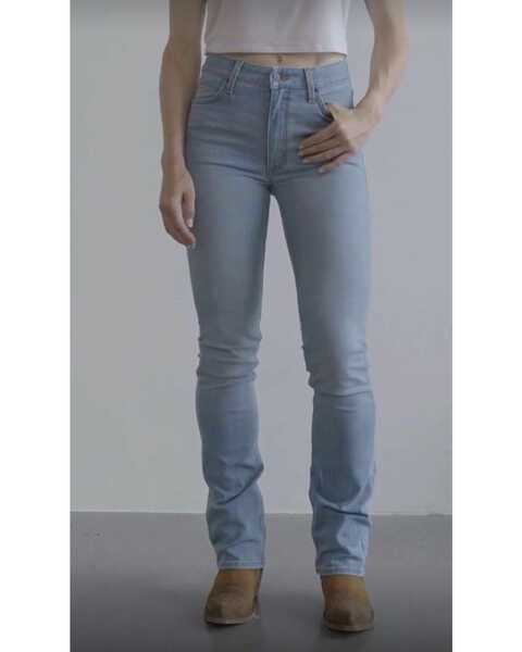 Kimes Ranch Women's Sarah Light Wash High Rise Slim Bootcut Jeans , Light Wash, hi-res