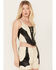 Boot Barn x Understated Leather Women's Moonlit Moves Bustier, Cream/black, hi-res