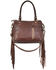 Image #5 - Myra Bag Women's Cowhide Satchel, Brown, hi-res