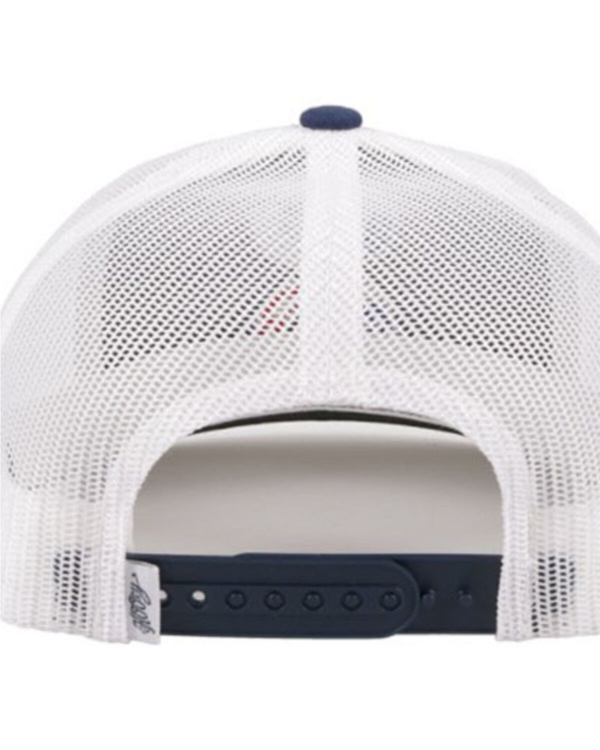 Image #2 - Hooey Men's Texican Logo Trucker Cap, Navy, hi-res