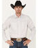 Wrangler Men's 20X Competition Advanced Comfort Long Sleeve Snap Shirt, Grey, hi-res