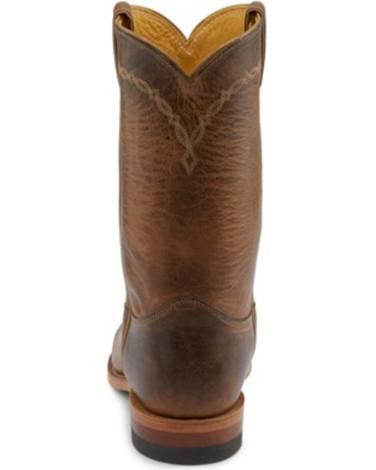 men's western boots round toe