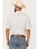Image #4 - Ariat Men's Pro Series Woody Plaid Print Short Sleeve Button-Down Western Shirt, White, hi-res