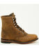 Image #2 - Justin Men's Drennan 7" Lace-Up Roper Boots - Round Toe, Brown, hi-res