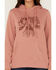 Blended Women's Roam Free Thunderbird Graphic Hoodie, Blush, hi-res
