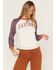 Image #1 - Cleo + Wolf Women's Explore Novelty Raglan Shirt, Ivory, hi-res