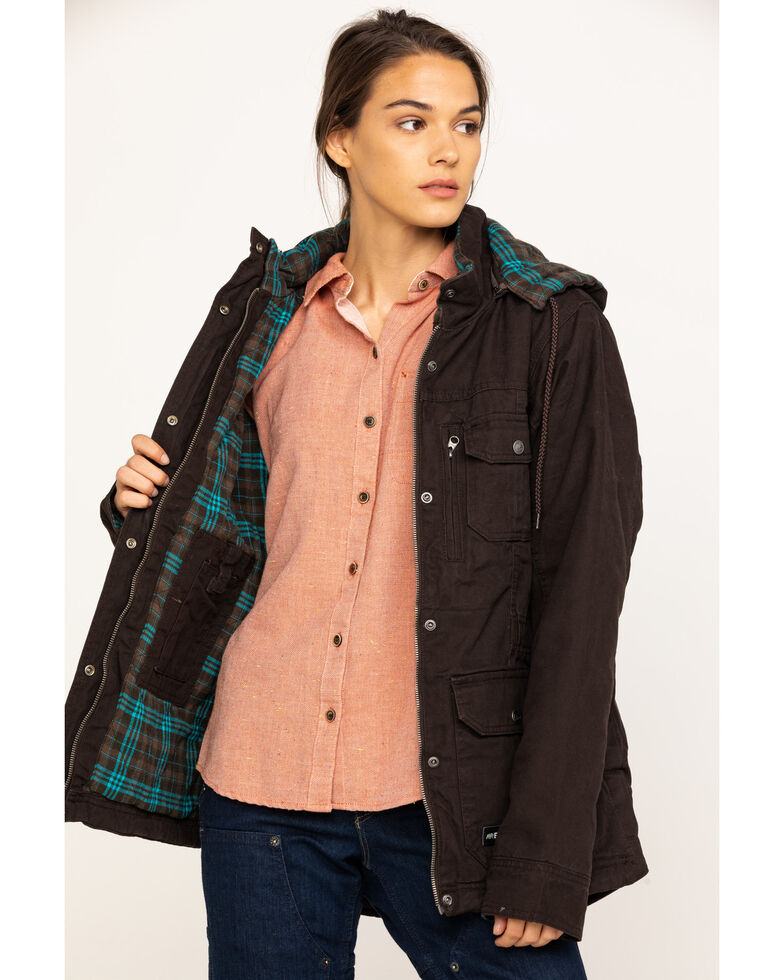 Berne Women S Quilted Flannel Lined Washed Barn Coat Sheplers