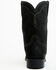 Image #5 - Cody James Cush Core® Men's Highland Roper Western Boots - Round Toe, Black, hi-res