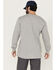 Image #4 - Rasco Men's FR Preshrunk Henley T-Shirt, Grey, hi-res