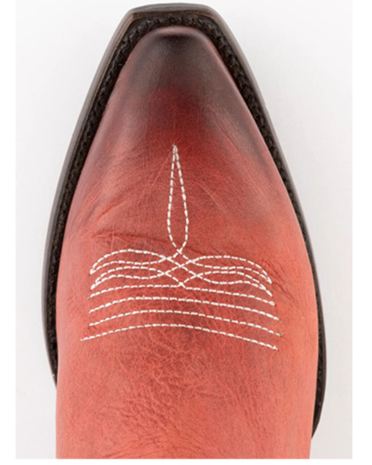 Image #5 - Ferrini Women's Molly Western Boots - Snip Toe, Red, hi-res