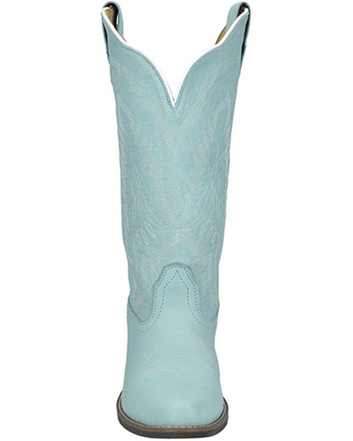 Image #4 - Smoky Mountain Women's Calloway Western Boots - Round Toe, Light Blue, hi-res