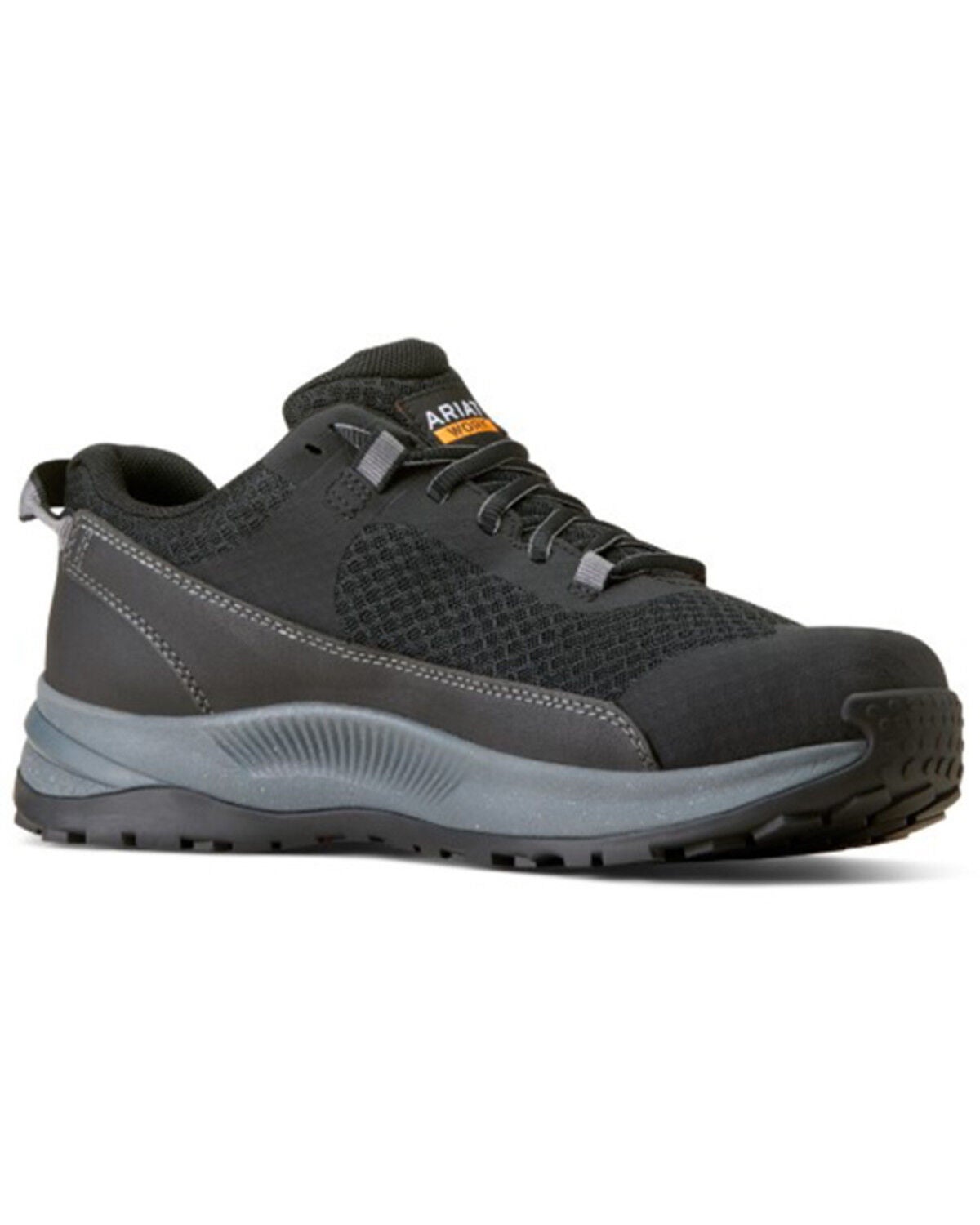 Ariat Men's Outpace Shift Work Shoes - Composite Toe, Black, hi-res