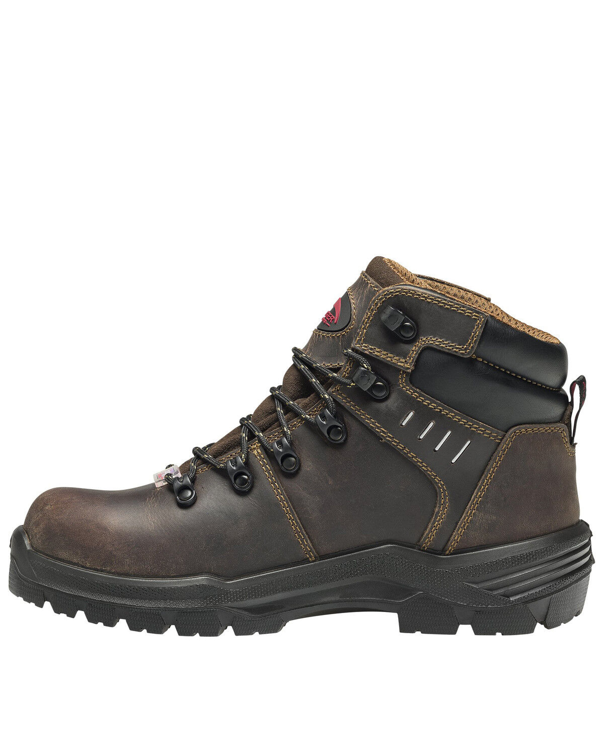 Image #3 - Avenger Men's Brown Foundation Work Boots - Composite Toe, Brown, hi-res