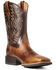 Image #1 - Ariat Men's Sport Western Performance Boots - Broad Square Toe, Brown, hi-res