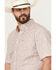 Image #2 - Ariat Men's Chapman Printed Short Sleeve Button-Down Western Shirt, White, hi-res